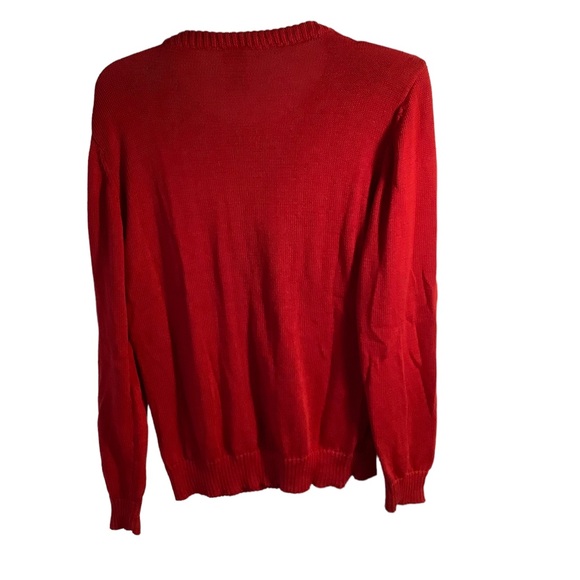 Disney XXL Red knit Mickey crew sweater - Picture 3 of 3